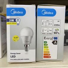 MIDEA 3W E14 Energy  Saver LED Bulb Warm White